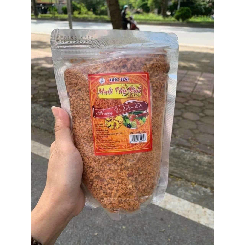 MUỐI TÂY NINH CHẤM TRỘN HOA QUẢ SIÊU NGON - gói 500gr