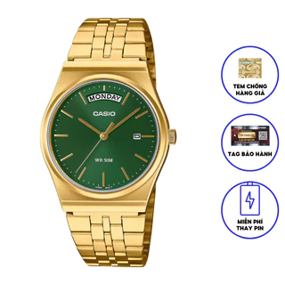 Đồng Hồ Nam Dây Kim Loại Chính Hãng Casio MTP-B146G-3A