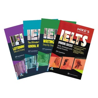 Sách Combo 4 Kỹ Năng Ielts Mike's Luyện Thi Ielts Học Thuật - Mcbooks Chính Hãng