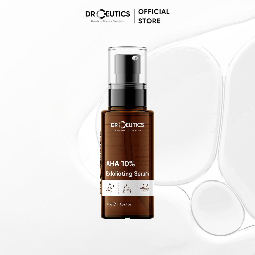 Ảnh DRCEUTICS Dung Dịch AHA DrCeutics Tẩy Da Chết Làm Sáng Và Chống Lão Hóa Da (30ml 100ml) 3