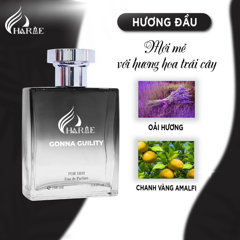 Ảnh Nước Hoa Nam CHARME GONNA GUILITY 100ml Lưu Hương Lâu, Bí Ẩn, Lịch Lãm, Chính Hãng 4