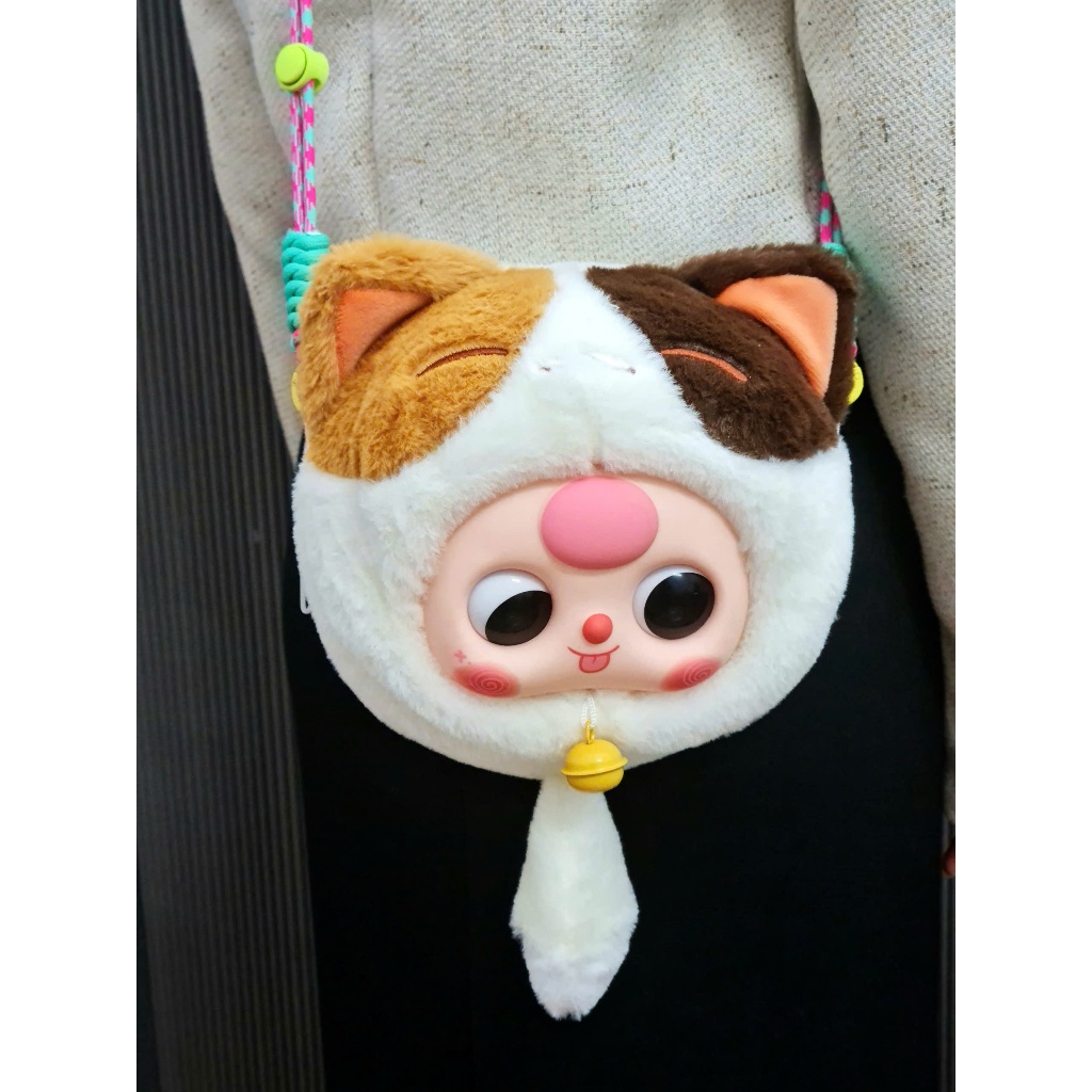 Túi đeo chéo đeo vai hình mèo cho bé đeo đi chơi hay du lịch kích thước 19x29Cm