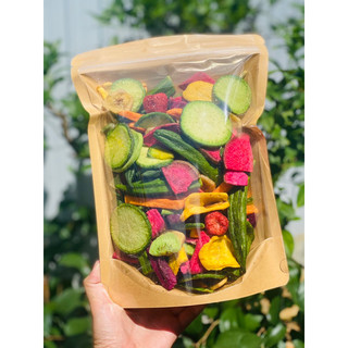 THUYTIENFOOD - Trái Cây Thập Cẩm Mix Vị Siêu Đỉnh - Snack Giòn Ngon