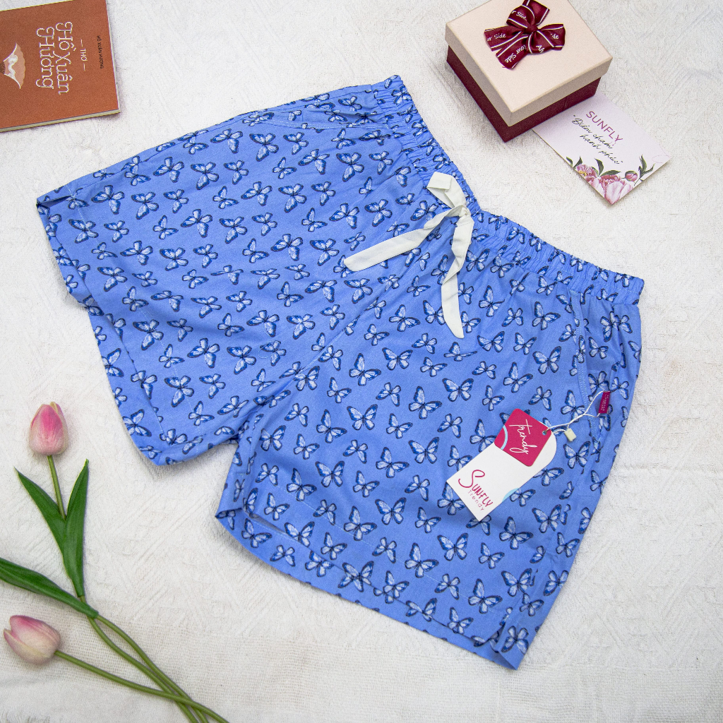 Ảnh Quần Sooc Nữ Kate SUNFLY Trẻ Trung Năng Động SA9242 1