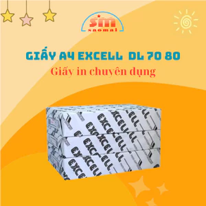 Giấy A4/ A5 70GSM/ 80GSM Excel (Ream) Giấy In Photo Chuyên Dùng- Văn Phòng Phẩm Sao Mai V1010031