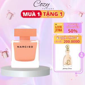 Nước hoa nữ Narciso EDP Ambrée Chiết 5ml/10ml Hương thơm Sang trọng,Quyến rũ,Thu hút - Cozy Perfume