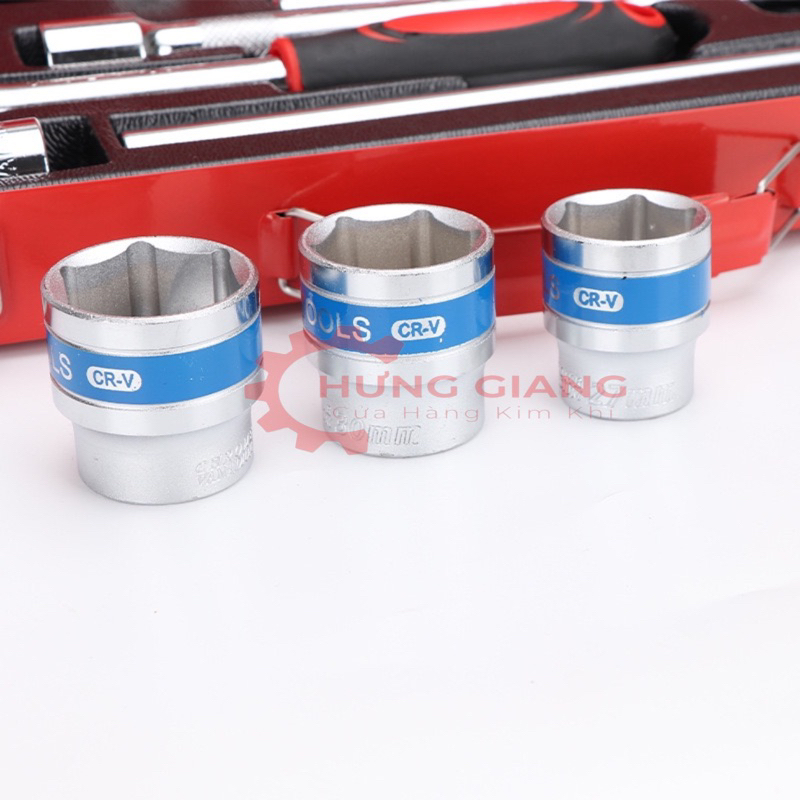 Đầu Khẩu Lục Giác, Đầu Tuýp 1/2 Ngắn Chống Rỉ Sét Đủ Phi (Có Video)
