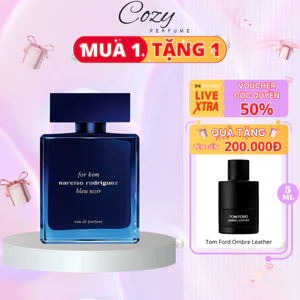 Nước hoa nam Narciso For Him Bleu Noir Chiết 5ml/10ml Hương thơm Sang trọng, Gợi cảm - Cozy Perfume