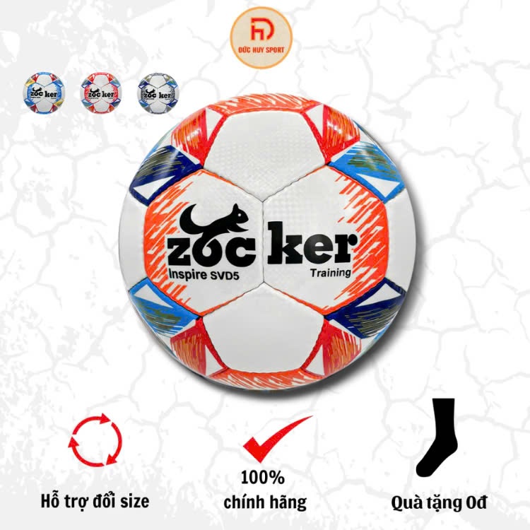 Quả bóng đá Zocker INSPIRE SVD5 - Endo E1910 Size 4-5