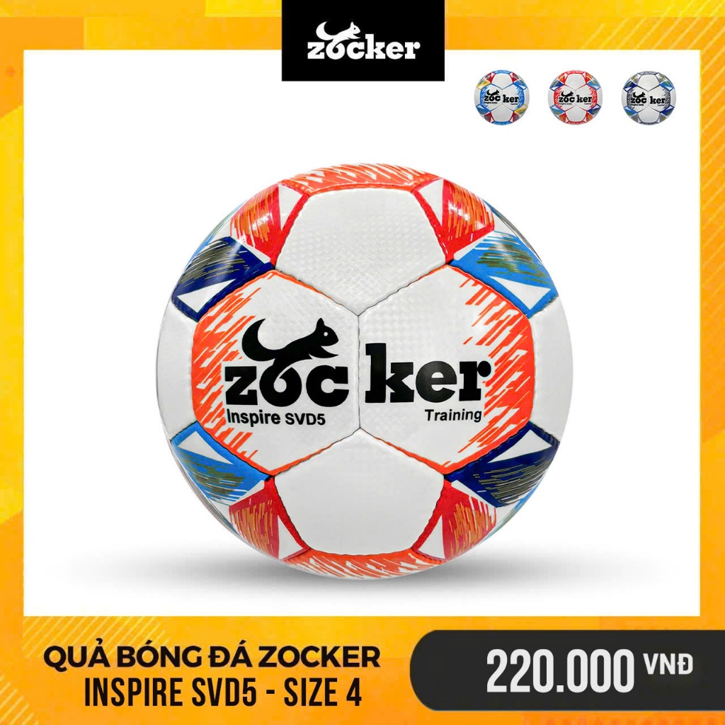 Quả bóng đá Zocker INSPIRE SVD5 - Endo E1910 Size 4-5