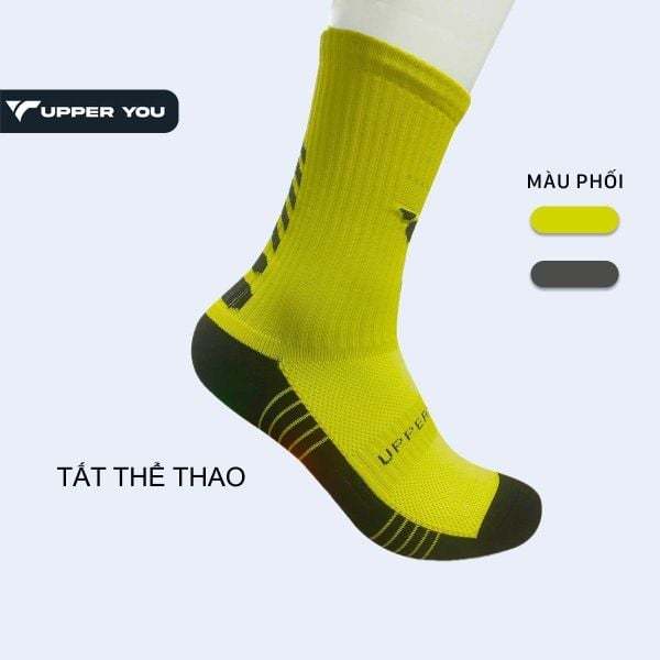 Tất Thể Thao Unisex Upper You Cổ Dài SPM4001 nhiều màu sắc
