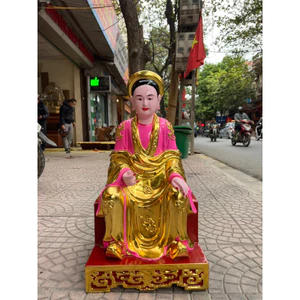 Tượng cô Chín, cô Bơ ngồi song thất