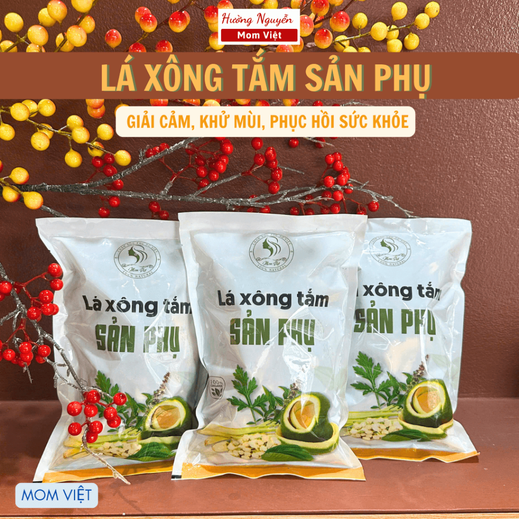 Lá xông tắm sản phụ (1 lần xông tắm)