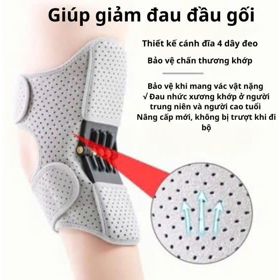 Khung Trợ Lực Khớp Gối Giảm Áp Lực & Bảo Vệ Đầu Gối