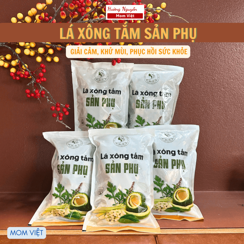 Lá xông tắm sản phụ (1 lần xông tắm)