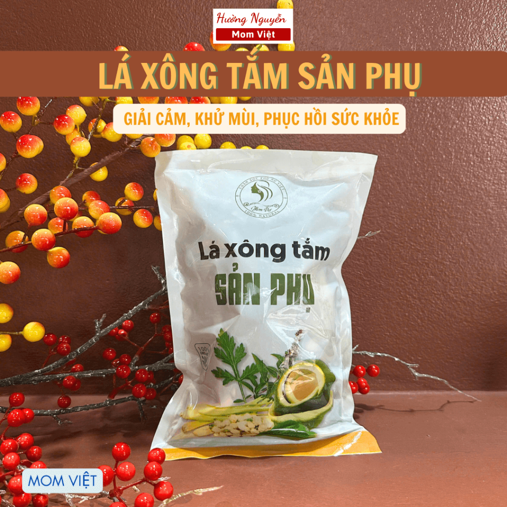 Lá xông tắm sản phụ (1 lần xông tắm)