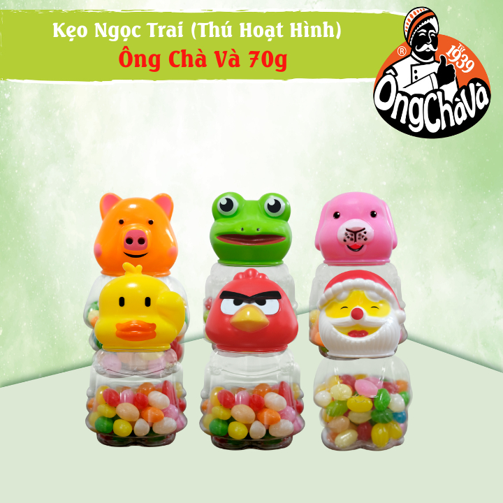 Kẹo Dẻo Ngọc Trai (Thú Hoạt Hình) Ông Chà Và 70g | Shopee Việt Nam