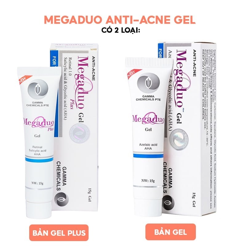 Ảnh Gel Giảm Mụn Gamma Megaduo Gel 15g 1