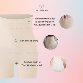 Quần gen bụng X LOCK định hình eo nâng mông Dolly Secret Cạp Cao Siết Eo