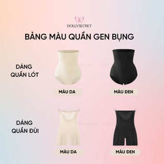 Quần gen bụng X LOCK định hình eo nâng mông Dolly Secret Cạp Cao Siết Eo