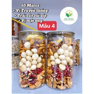 [ Flash Sale ] Ngũ Cốc Granola Mix Siêu Hạt , Hạt Mới Tuyển Chọn Kỹ, Bùi Bùi Ngậy Ngậy Ngon Tụt Lưỡi Tại HM Food