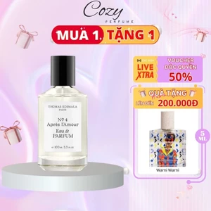 Nước hoa unisex Thomas Kosmala Apres L'Amour No 4 Chiết 5ml/10ml Hương thơm Độc đáo - Cozy Perfume