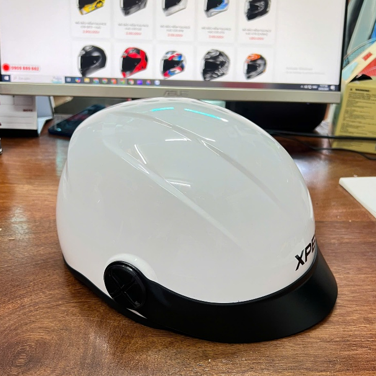 Mũ bảo hiểm nửa đầu siêu nhẹ Xpeed VIVO 20 - VIVO20m (NEW) chuẩn ATQG - Chính hãng HJC