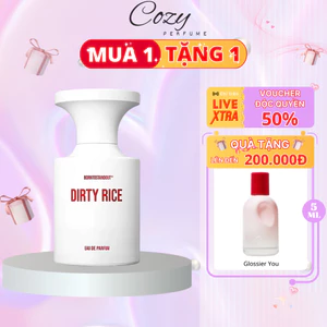 Nước hoa unisex BORNTOSTANDOUT Dirty Rice Chiết 5ml/10ml Hương thơm Ấn tượng, Hấp dẫn - Cozy Perfume