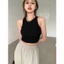 Áo Croptop Ba Lỗ RANSHI crt Khoét Nách Ôm Body Sexy Quyến Rũ Chất Thun Gân Dày Dặn - RA298