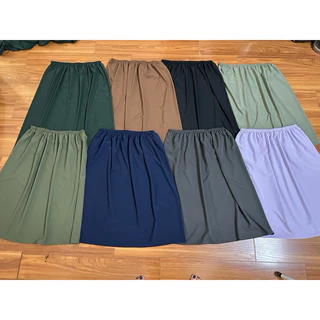 ( Từ 65 đến 75 kg ) Chân váy vải lụa mát, mềm mại cho bà già, người bệnh, phụ nữ đi sinh, làm váy lót