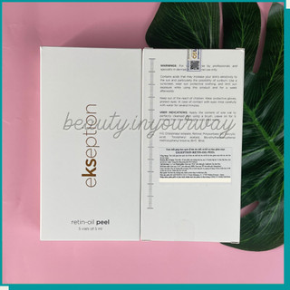 Tinh Chất Retin-Oil Peel Ekseption Căng Bóng, Trẻ Hóa, Trắng Sáng Da Ekseption Retin-Oil Peel 5ml