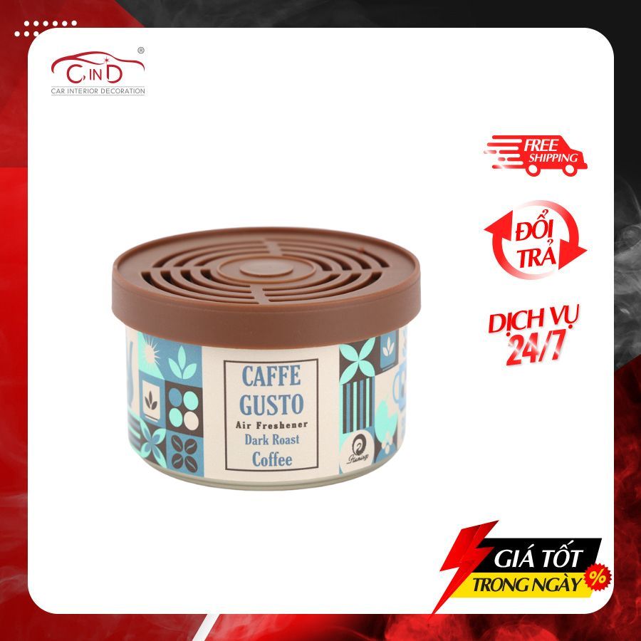 Sáp Thơm Ô Tô AIRQ Caffe Gusto No242Iv1 Cà Phê Đen 36g