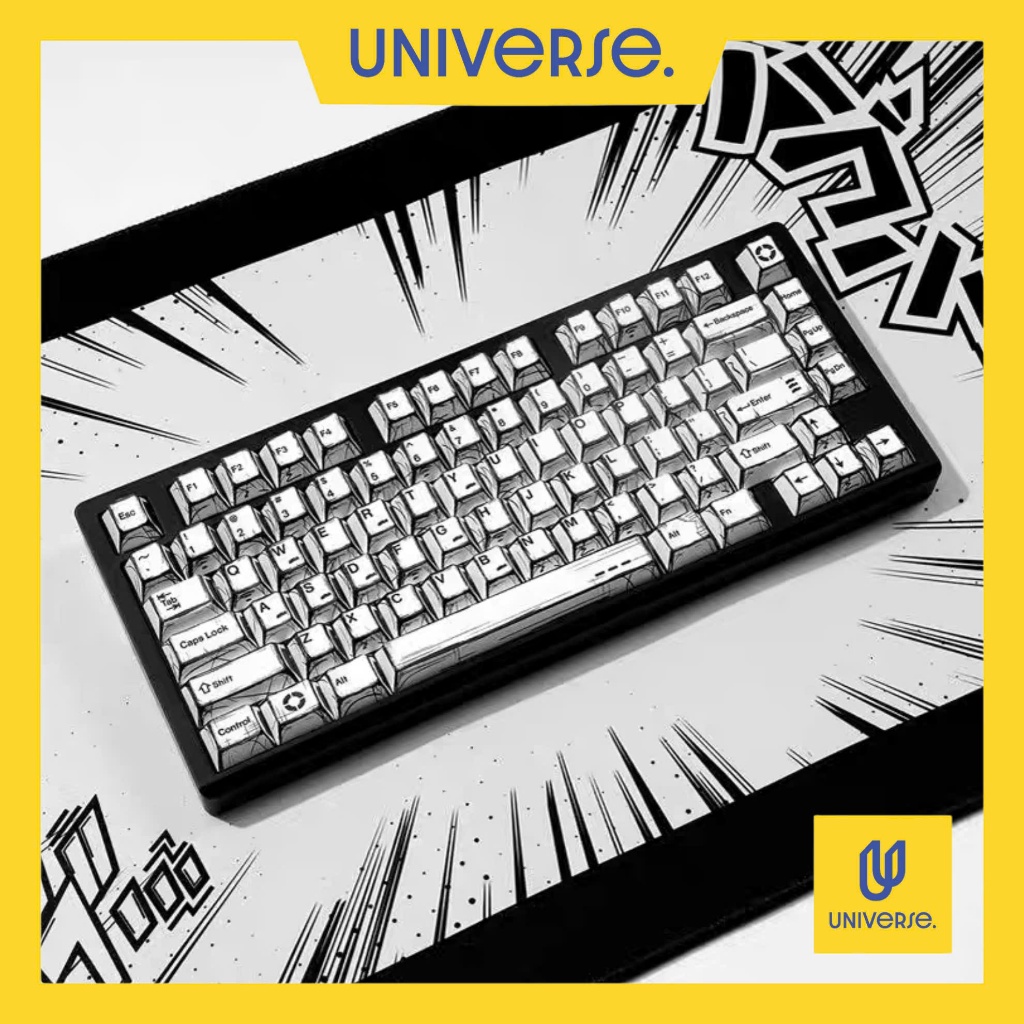 Keycaps truyện tranh | Keycap comic PBT Cherry Profile 131 phím ...