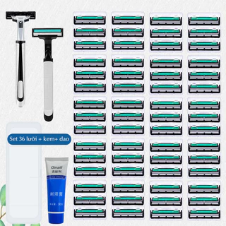 BỘ CẠO RÂU 36 LƯỠI- KÈM TUÝP KEM