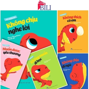 Sách - Giúp bé rèn thói quen tốt - Dino bướng bỉnh (9 cuốn lẻ) - Truyện tranh cho bé