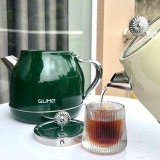 Ấm Siêu Tốc Cao Cấp Gume Hàn Quốc, Công Suất 1800W, Dung Tích 1,8L, Chất Liệu An Toàn Inox 304
