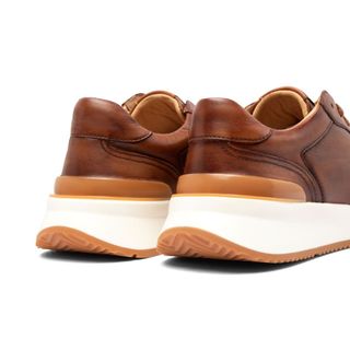 Giày thể thao sneaker da bò chính hãng FTTLeather, giày thể thao nam cao cấp êm chân bám đất GTF002