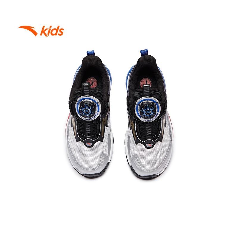 Anta Kids [HABU] Giày chạy thể thao bé trai 28-32  Run Bike 312449922U Năng Động Thoải Mái
