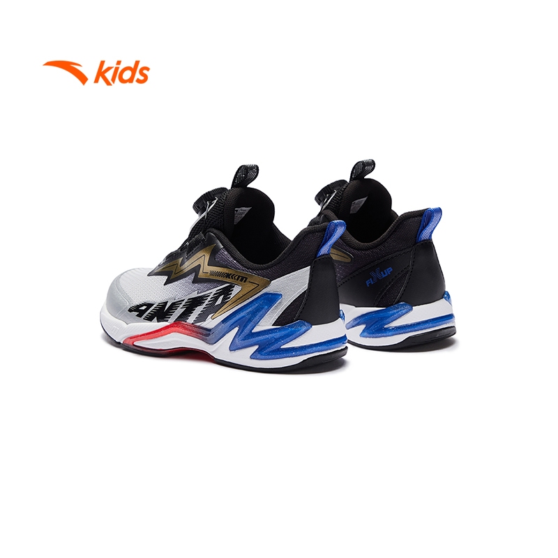 Anta Kids [HABU] Giày chạy thể thao bé trai 28-32  Run Bike 312449922U Năng Động Thoải Mái