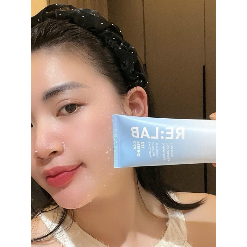 Tẩy tế bào chết dạng gel Re:lab cica peeling gel 120ml - hạn 2028 Hàn Quốc tẩy da chết relab  IS382
