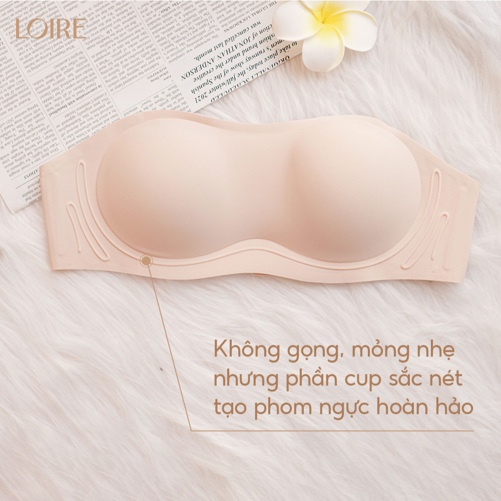 Áo Quây Không Gọng Đệm 0.5cm Chất Su Đúc Mịn Mát Chống Tụt Loirechic BRQ207