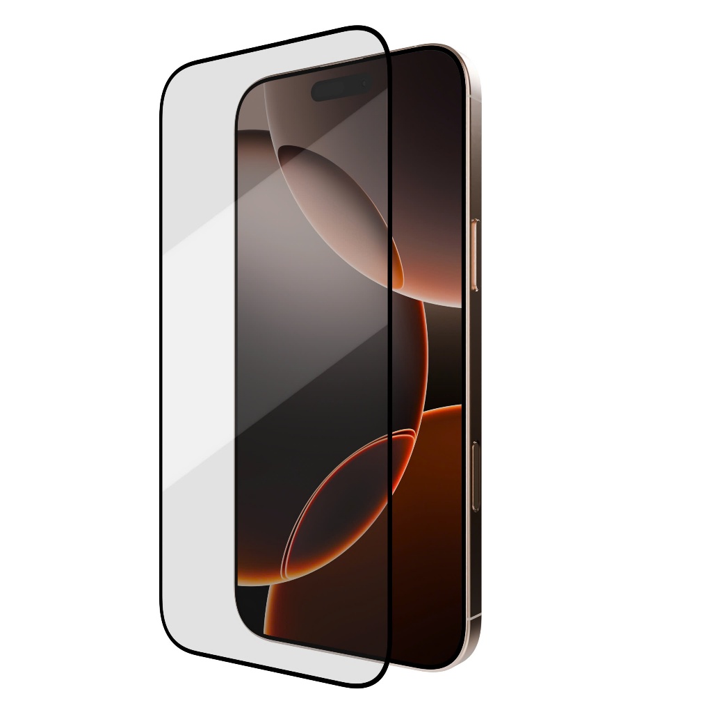Kính cường lực iPhone 16 series SLIMCASE chính hãng - Kèm khung tự dán, Chống nhìn trộm, chống trầy xước, độ cứng 9H