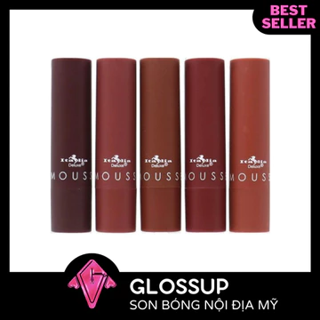 Son thỏi lì mịn nhẹ môi Italia Deluxe Mousse Lipstick