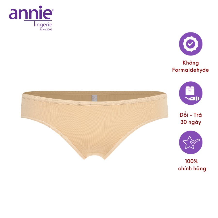 Quần lót nữ trơn vải cotton4 chiều annie QE2176 form basic thoáng mát mặc cả ngày