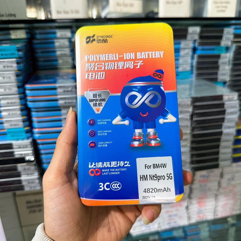 Pin Zhicool BM4W Xiaomi Redmi Note 9 Pro 5G bảo hành 1 năm | Shopee ...