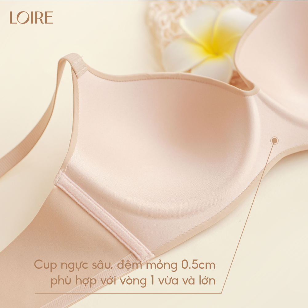 Áo Lót Không Gọng Đệm 0.5cm Mặc Thoải Mái Cả Ngày Loirechic BRTS206