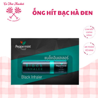 Ống Hít Mũi Bạc Hà Đen Thái Lan Peppermint Black Inhalor 2 Đầu – Dạng Dầu Tiện Lợi – CÔ THƯ MARKET