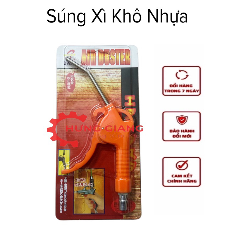 Súng Xịt Hơi, Xì Khô Nhựa Cao Cấp