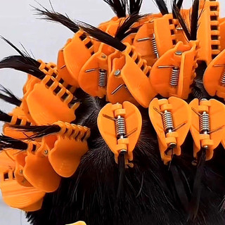 Set 30 cái kẹp uốn xoăn tóc Spider, Ruffled, uốn sâu tóc nam 3 size
