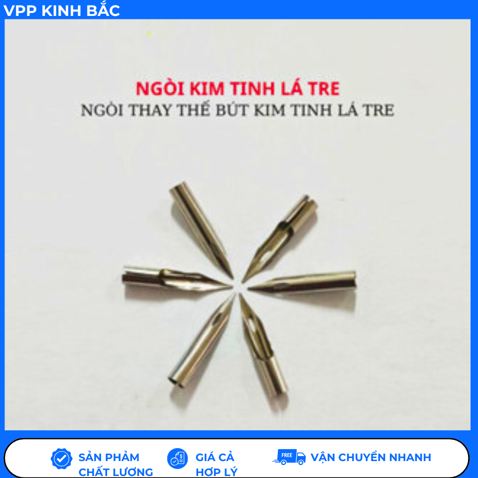Ngòi Lá Tre(Thanh Đậm) Viết Siêu Êm Trơn Dành Cho Nhiều Dòng Bút Máy.